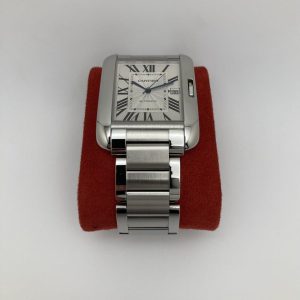 Cartier Tank Anglaise XL Steel Mens Watch W5310008