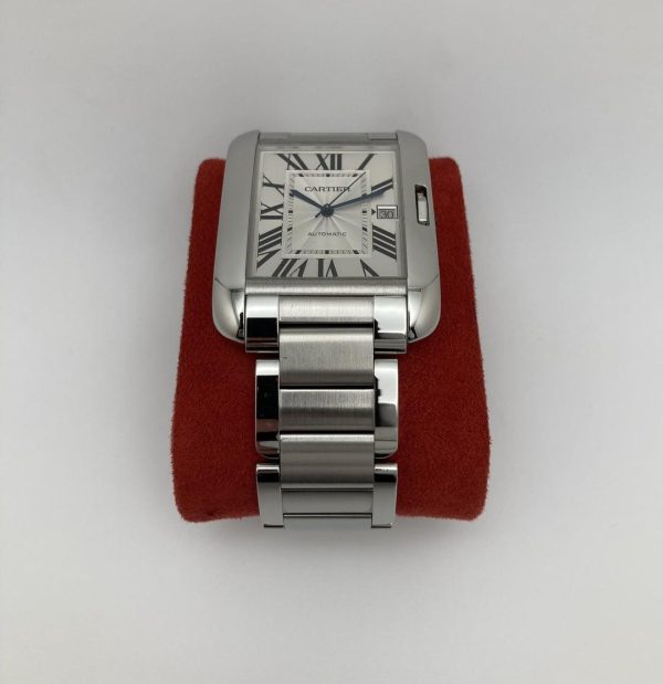 Cartier Tank Anglaise XL Steel Mens Watch W5310008