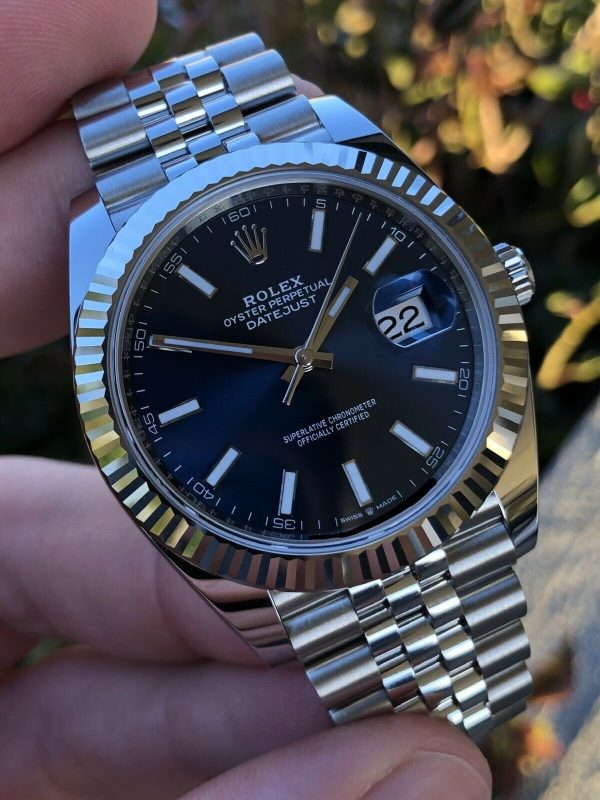 Rolex Datejust 41 DJ41 Blue Jubilee 126334