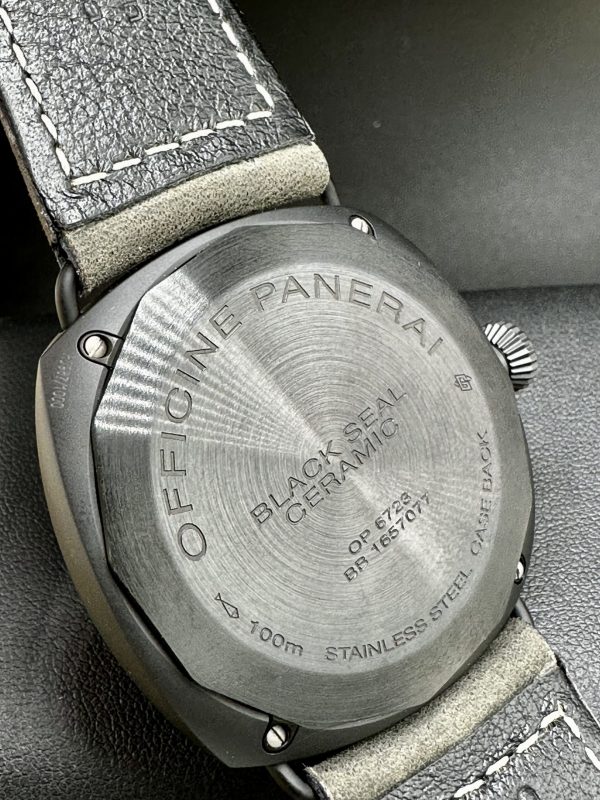 Panerai Radiomir Ceramic Hobnail Dial Watch PAM00643