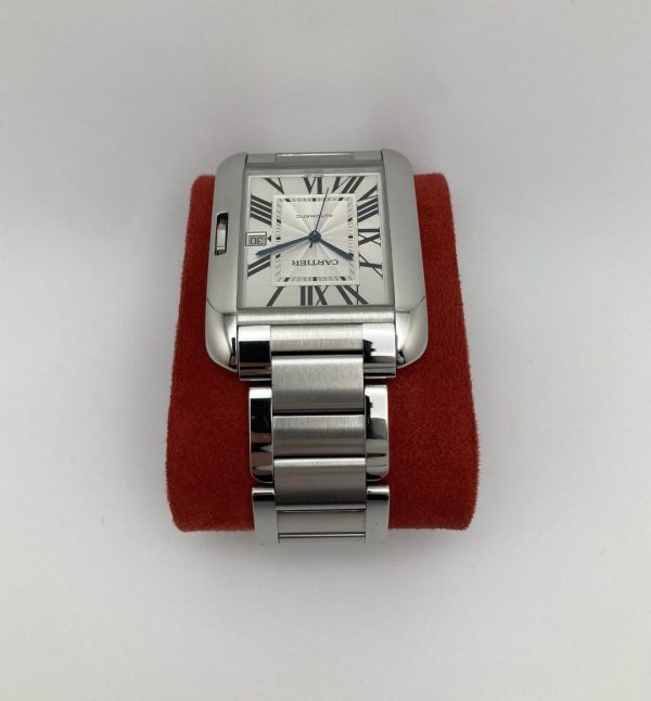 Cartier Tank Anglaise XL Steel Mens Watch W5310008