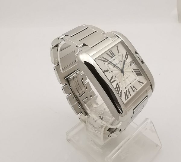 Cartier Tank Anglaise XL Steel Mens Watch W5310008