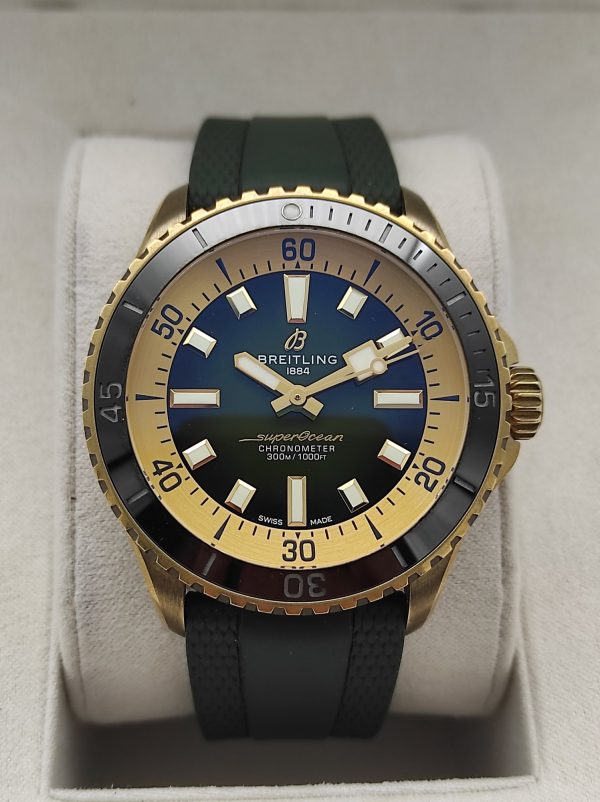 Breitling Superocean 42 Bronze Green Dial – N17375201L1S1