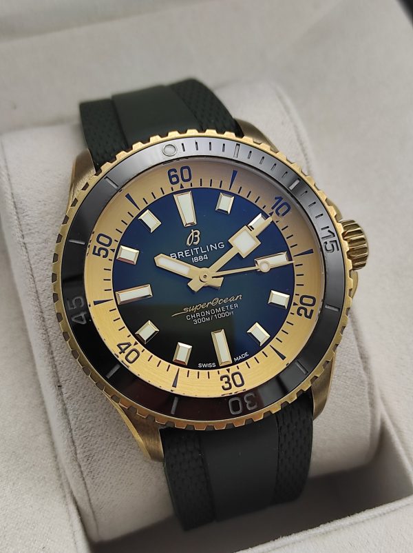 Breitling Superocean 42 Bronze Green Dial – N17375201L1S1