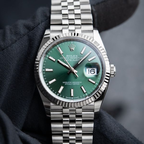 Rolex Datejust 36mm Green Dial 126234