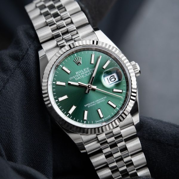 Rolex Datejust 36mm Green Dial 126234