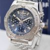 Breitling Chronomat 41 Automatic Black Dial 18kt Rose Gold and Steel Men’s Watch