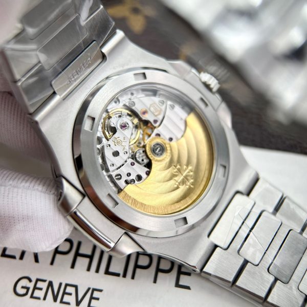 Patek Philippe Nautilus Platinum Blue Sapphire