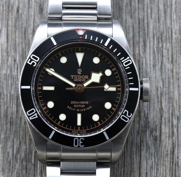 Tudor Heritage Black Bay Black ETA ‘Small Rose Smiley’ 79220N