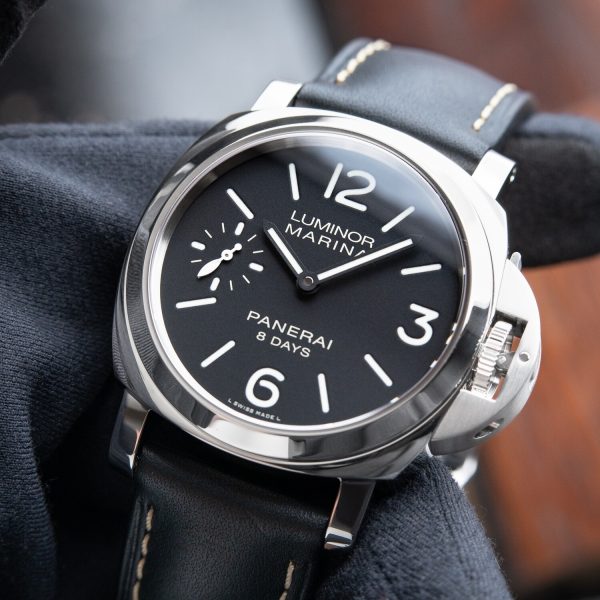 Panerai Luminor Marina Black Manual Watch 44mm PAM00510