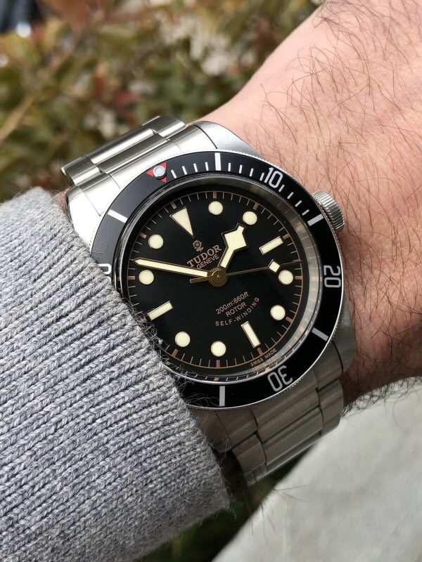 Tudor Heritage Black Bay Black ETA ‘Small Rose Smiley’ 79220N