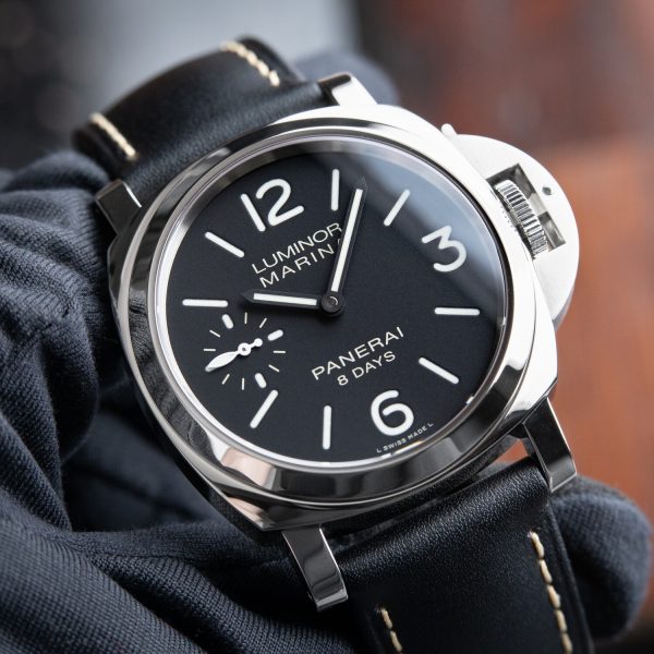 Panerai Luminor Marina Black Manual Watch 44mm PAM00510