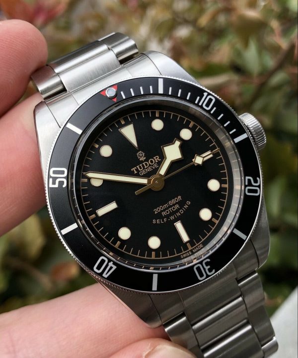 Tudor Heritage Black Bay Black ETA ‘Small Rose Smiley’ 79220N