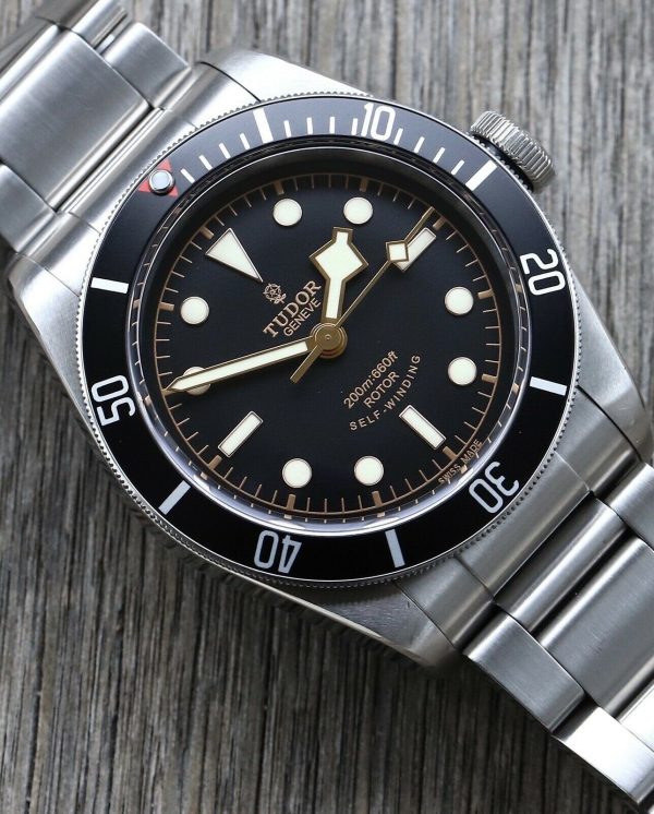 Tudor Heritage Black Bay Black ETA ‘Small Rose Smiley’ 79220N