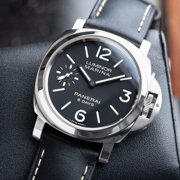 Panerai Luminor Marina Black Manual Watch 44mm PAM00510