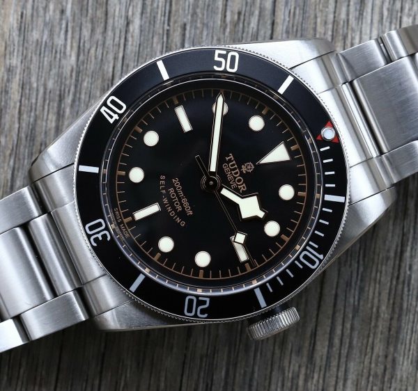 Tudor Heritage Black Bay Black ETA ‘Small Rose Smiley’ 79220N