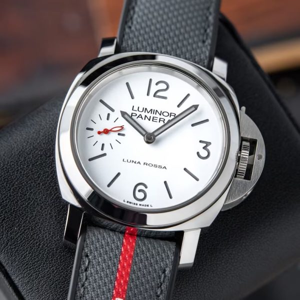 Panerai Luminor Luna Rossa White Dial Stainless Steel PAM01342 44mm