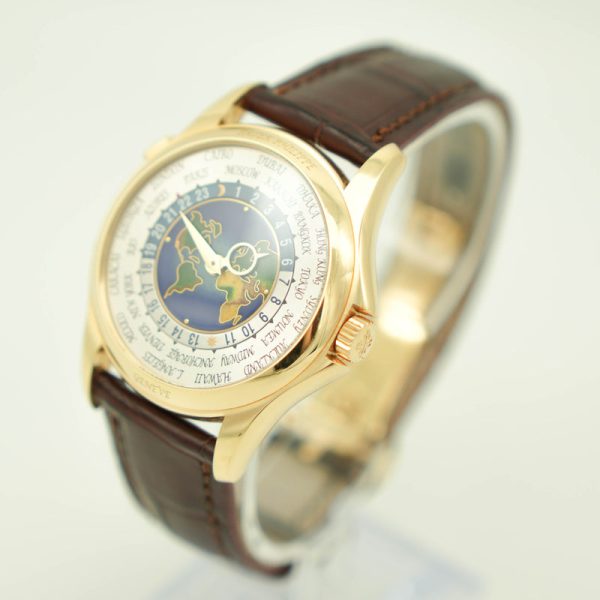 Patek Philippe Complications World Time Enamel Dial Yellow Gold