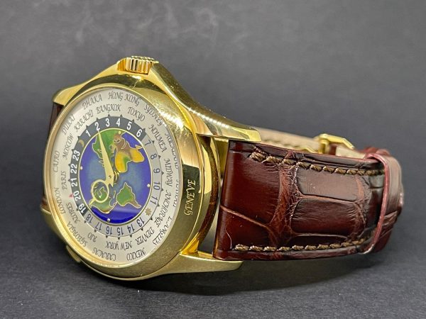 Patek Philippe Complications World Time Enamel Dial Yellow Gold