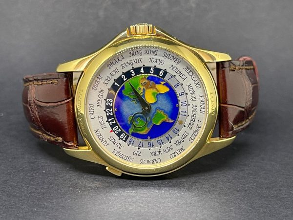 Patek Philippe Complications World Time Enamel Dial Yellow Gold