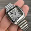 Cartier Tank Solo XL Silver Dial Automatic Steel Mens Watch W5200028