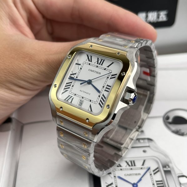 Cartier Santos De Cartier W2SA0016 Two-Tone Stainless Steel Watch