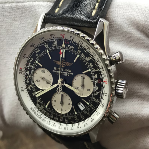 Breitling Navitimer A23322 Black Panda Dial