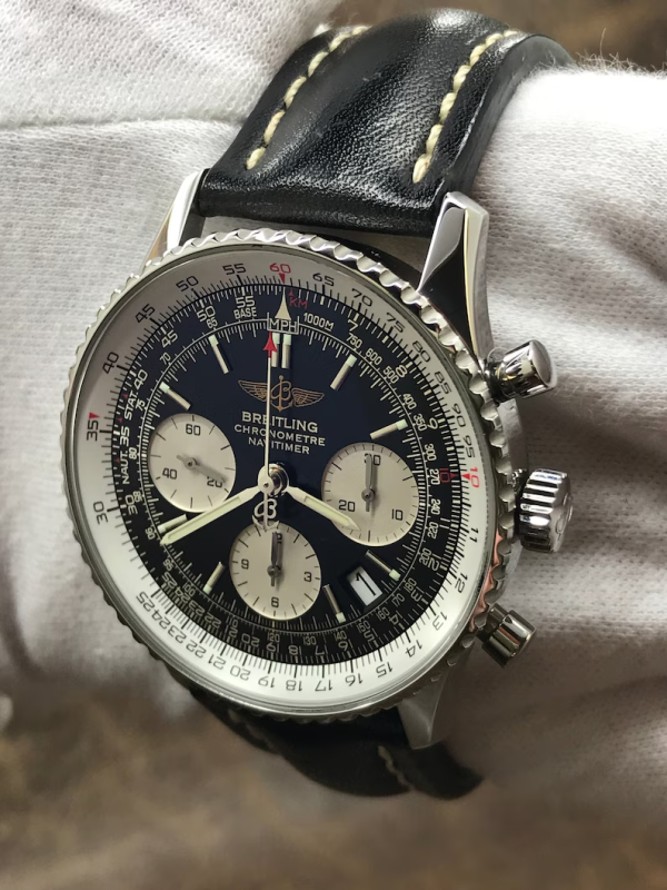 Breitling Navitimer A23322 Black Panda Dial