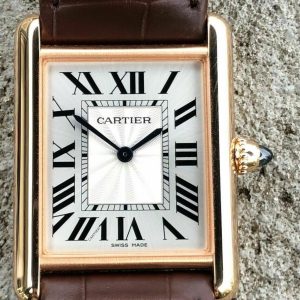 Cartier Tank Louis Cartier Rose Gold Plated WGTA0011 Men’s – Unisex Watch