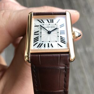 Cartier Tank Louis Cartier Rose Gold Plated WGTA0011 Men’s – Unisex Watch