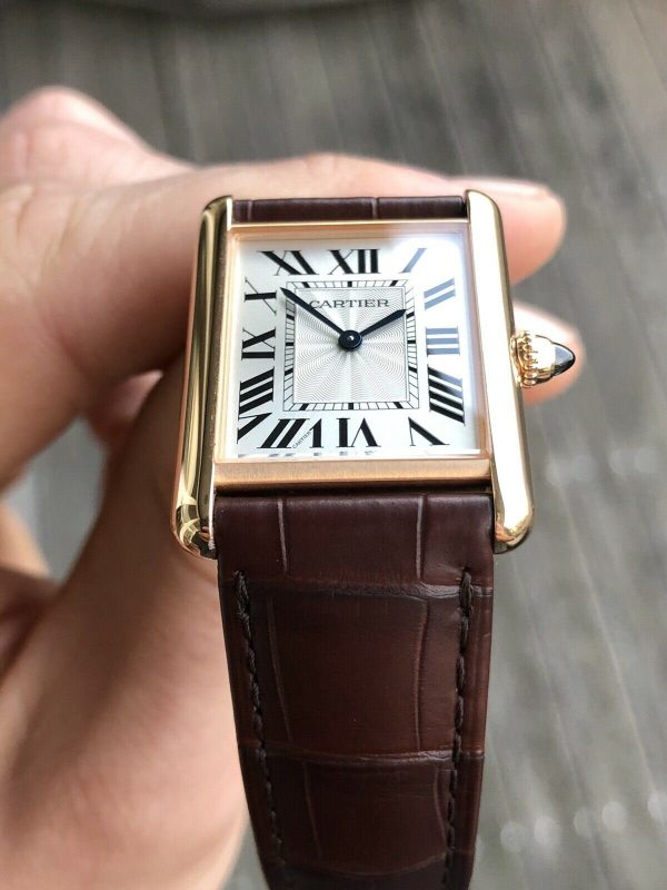 Cartier Tank Louis Cartier Rose Gold Plated WGTA0011 Men’s – Unisex Watch