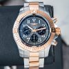 Breitling Superocean Heritage 44mm Blue Dial Rose Gold Plated Men’s Watch UB2010161C1S1